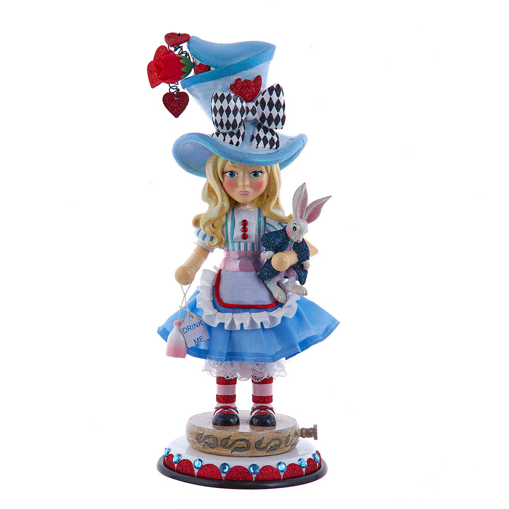Kurt Adler HA0760 13" Hollywood Nutcrackers™ Alice Nutcracker