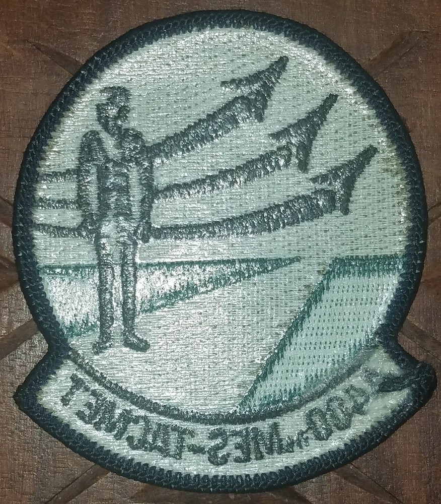 USAF AIR FORCE: 4400th MES-TACMET Management Engineering Squadron Patch: SUBDUED