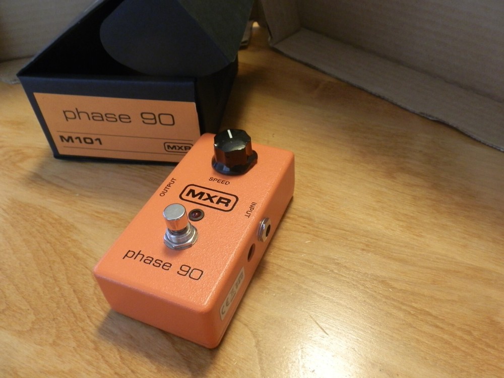 MXR M101 Phase 90 Phase Shifter Effects Pedal Orange