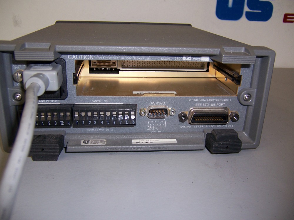 7826 FLUKE HYDRA DATA ACQUISITION UNIT / DATA BUCKET