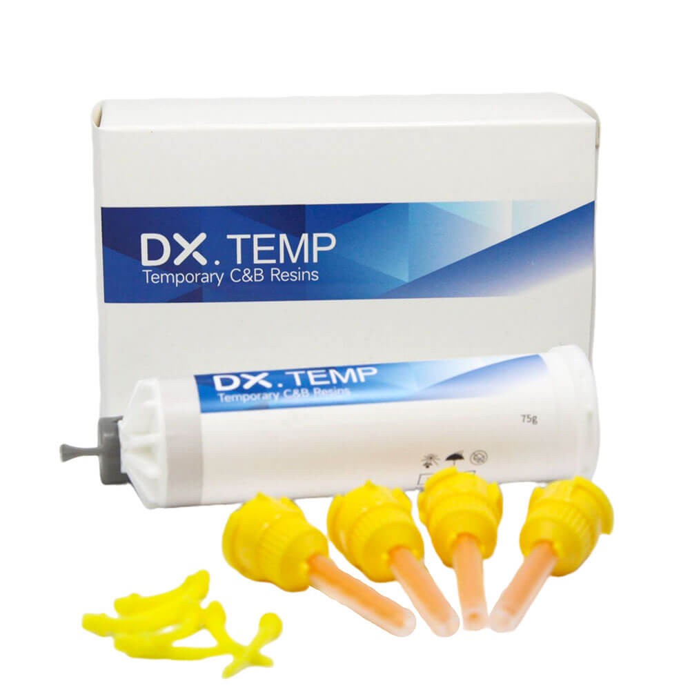 DX.TEMP Provisional Crown Resin Kit, A2 Shade Temporary Bridge Material