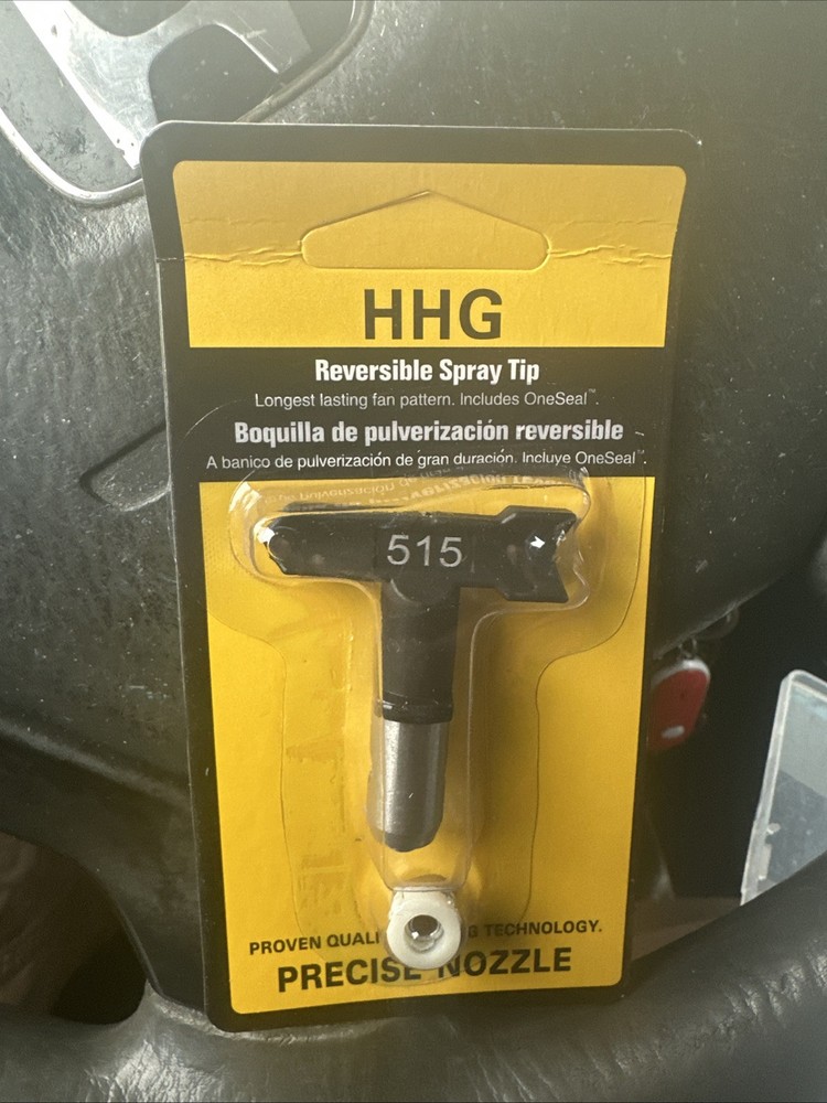 HHG Reversible Spray Tip Precise Nozzle Airless Paint Replacement Installation