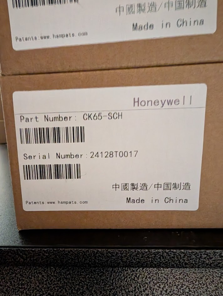 Honeywell CK65 Handle - CK65-SCH