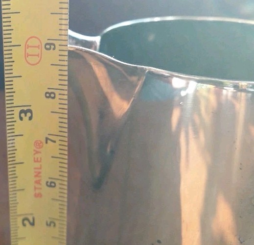 Vintage Solid Silverplate Small Jug 9x7cm 231gram B2