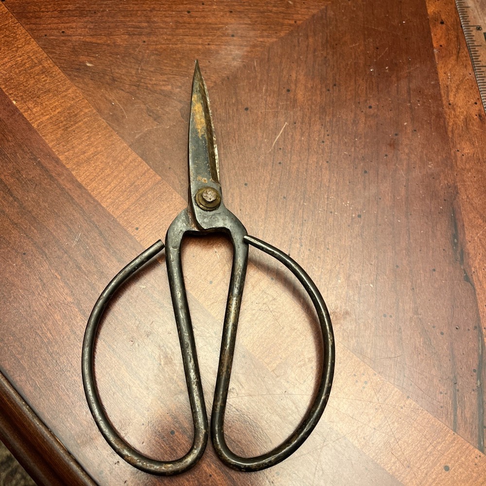 Bonsai Pruning Shears Utility Scissors Antique 'Signed'