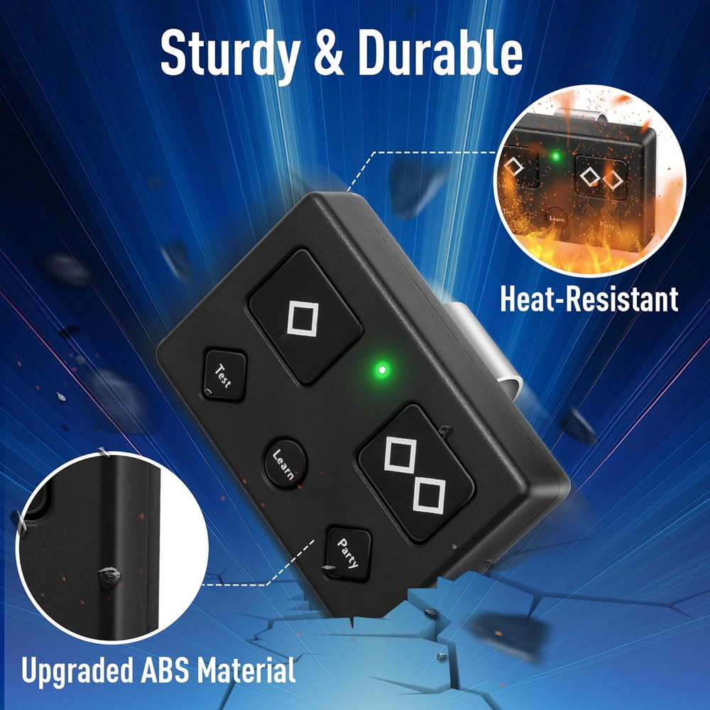 2 for Ghost Gate Opener Remote Automatic Premium 5-Button Transmitter for Model