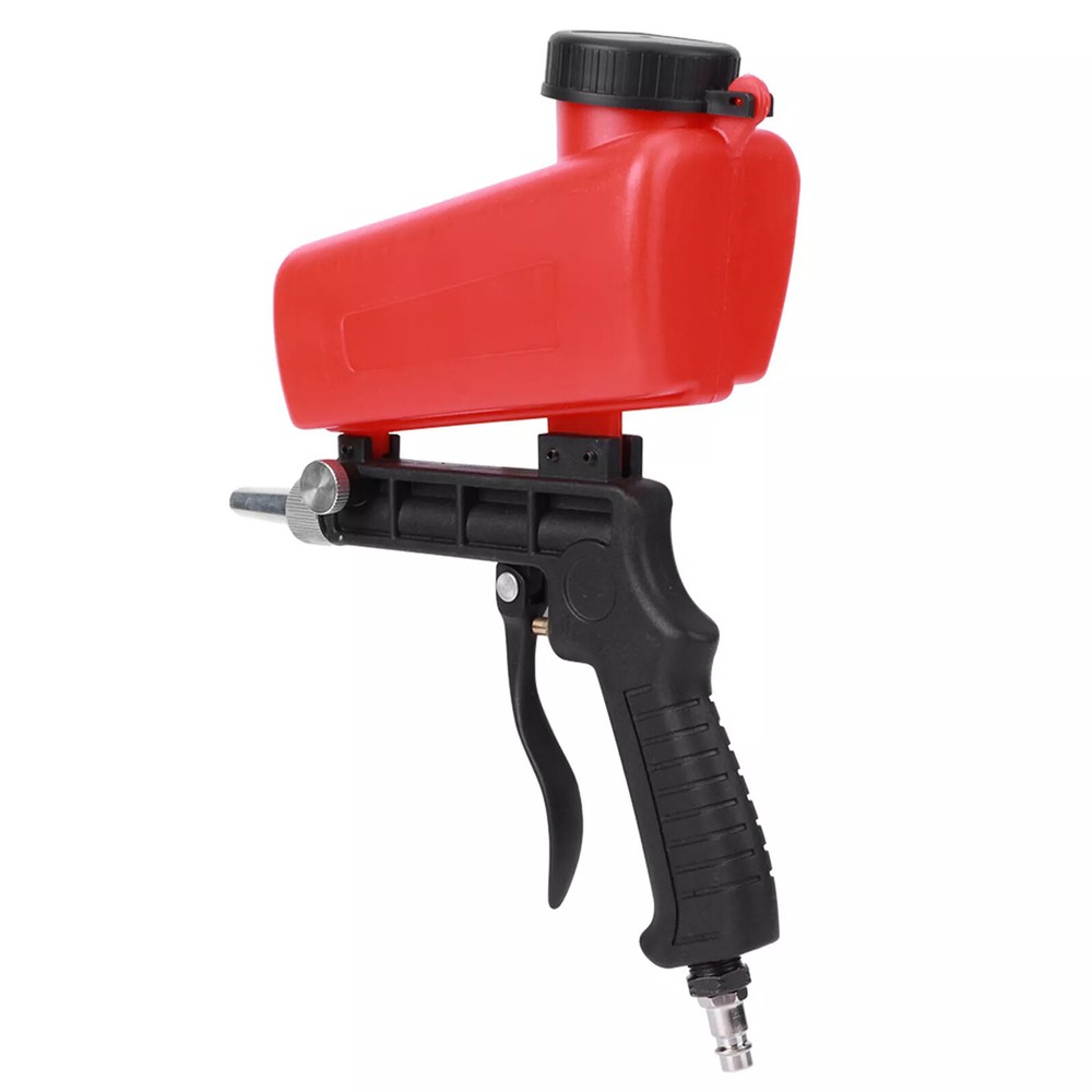 1/4" Pneumatic Sandblasting Machine Handheld Spray Mini Sandblaster Hand Tool