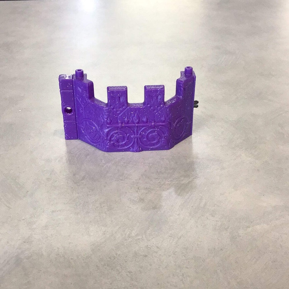Imaginext Wizards Tower Balcony Wall (Purple)