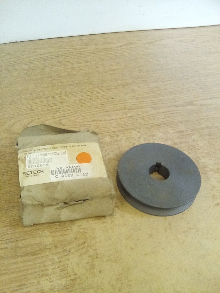 Setech EA16010 Pulley V-Groove "READ DESCRIPTION"