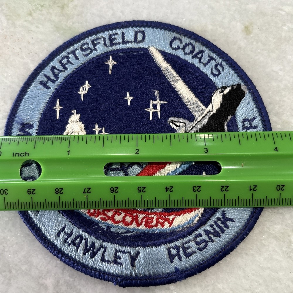 NASA STS-80 Crew Embroidered Patch Space Shuttle Discovery Mission