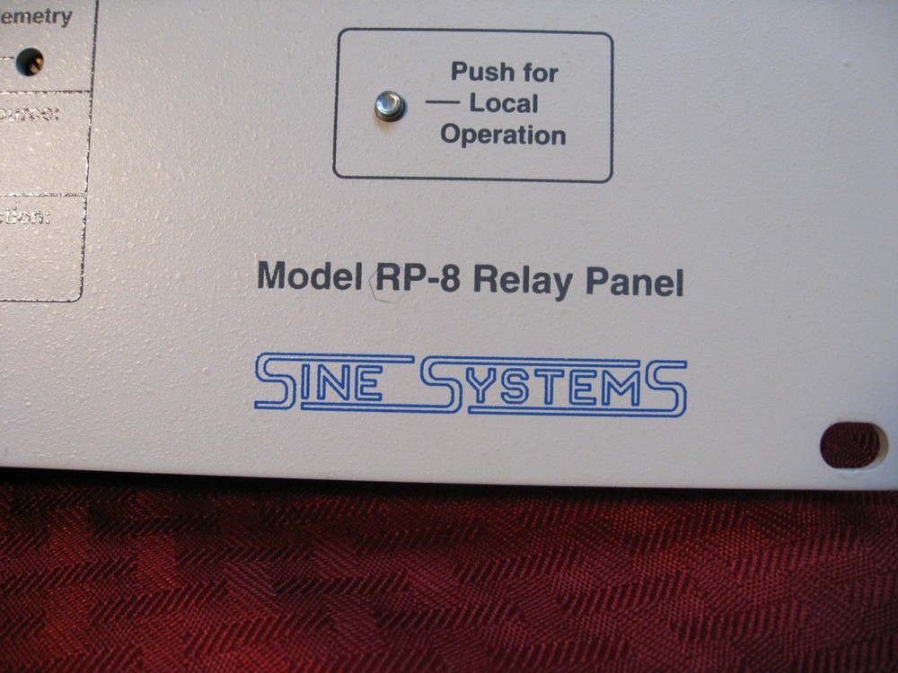 New Sine Systems RP-8 Relay Panel for facilities controller remote