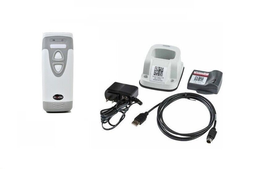 Code Reader CR2611-PKCXA BT USB Scanner With Modem Cradle Kit Gray