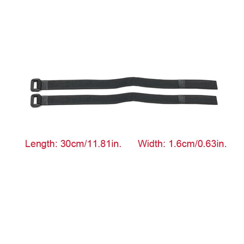 6 Pack Mirror Dash Cam Mounting Straps Replacement Hook and Loop Mount Strap