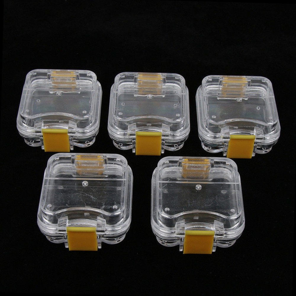 20 Pcs Complete Denture Protector Box Case with Membranes Film False Retainer