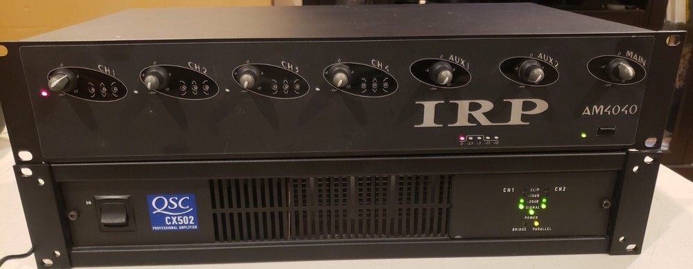 IRP AM4040 4 Channel Mixer with Equalizer