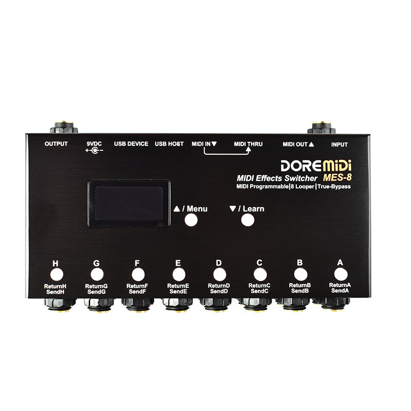 DOREMiDi MIDI Effects Switcher MES-8 controller