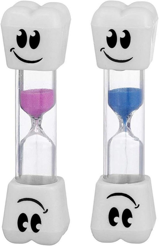 Assorted Colors 2-Minute Sand Timer Set - Playfully Boost Productivity