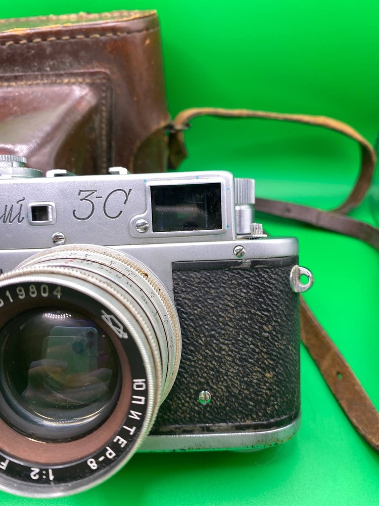 Zorki 3 S Rangefinder 35 mm Camera UNTESTED Old Storage