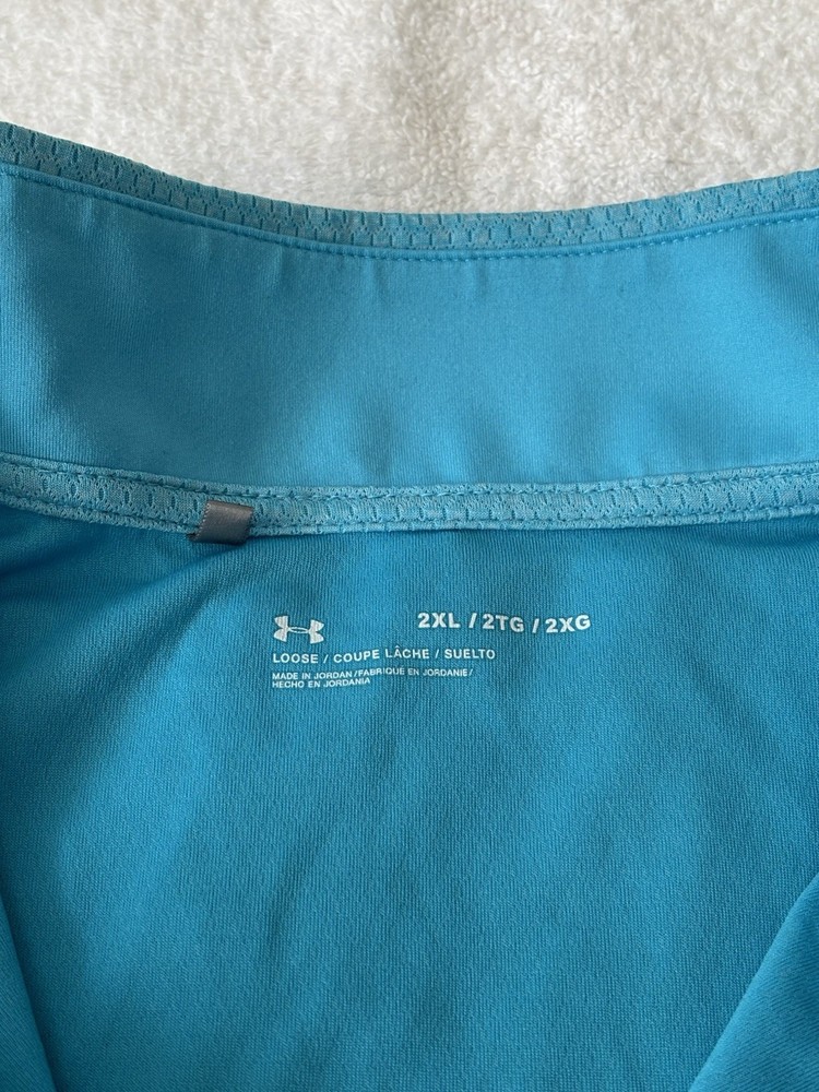 Yale Golf Course Under Armour Quarter Zip Pullover Size XXL