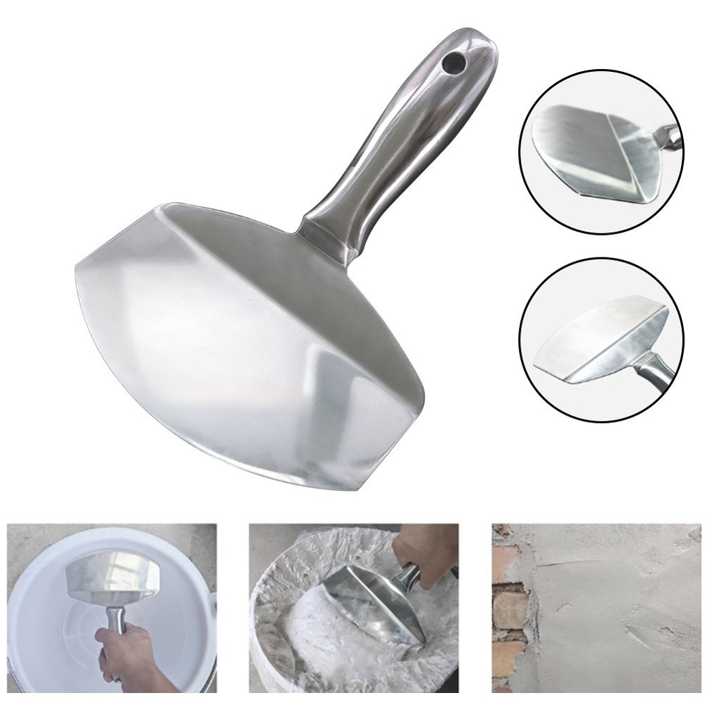 Stainless Steel Drywall Tool Multi Purpose Putty Scraper Efficient Use