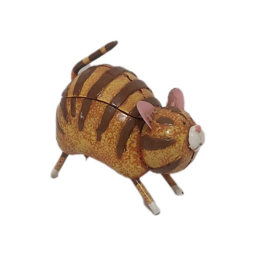 4224-3 Calico Cat Trinket Box Cute