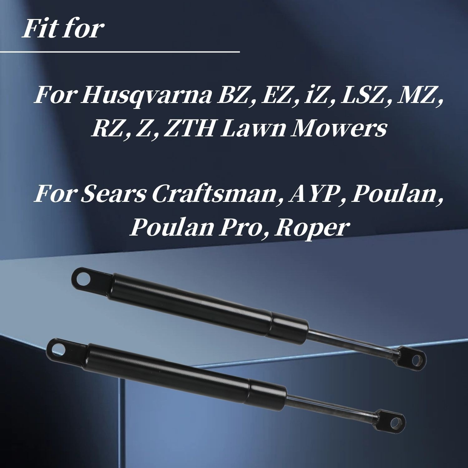 Upgraded Set of 2 Steering Shock Dampers for Zero Turns Mowers 539102720