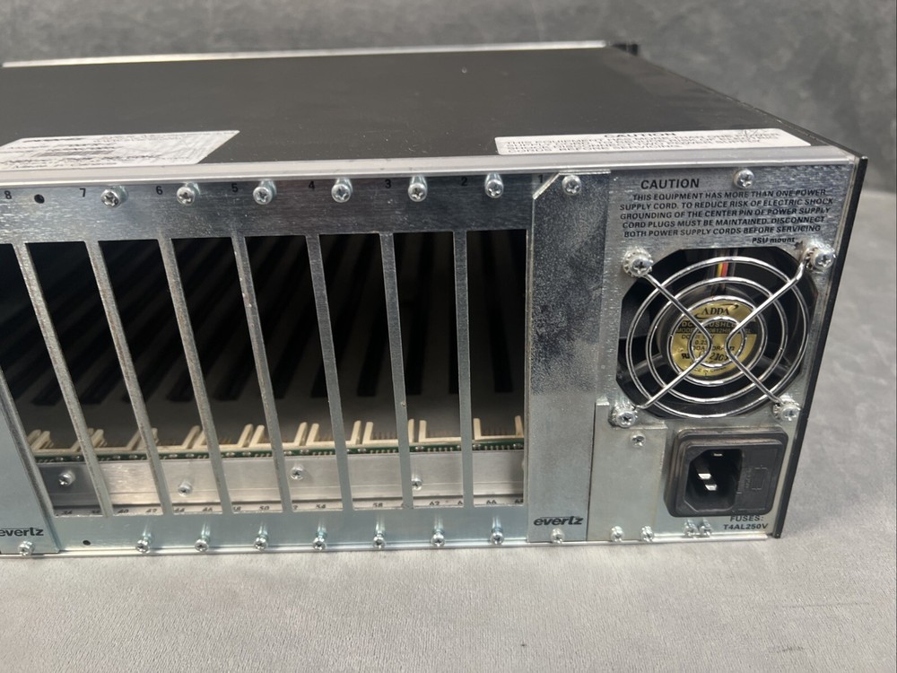 Evertz 7700FR-C Multiframe Chassis - No Cards