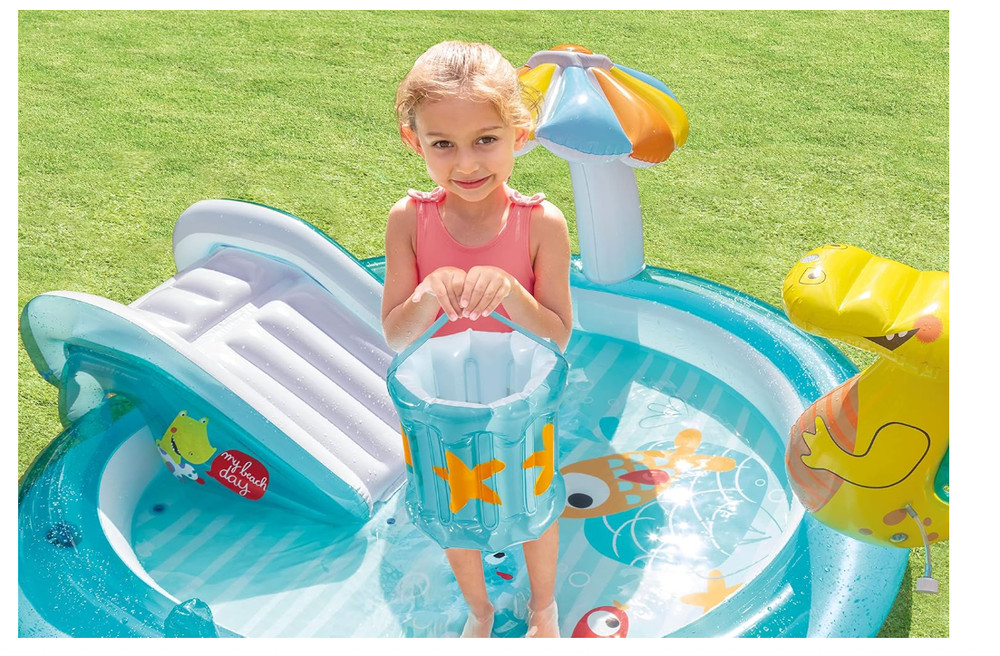Intex Dino Splash Pool w/ Slide