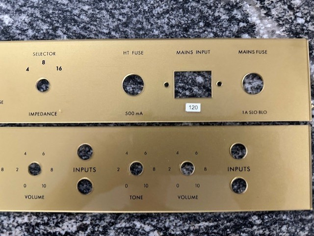 JMP Style Faceplate in Mint condition! Plexi Material