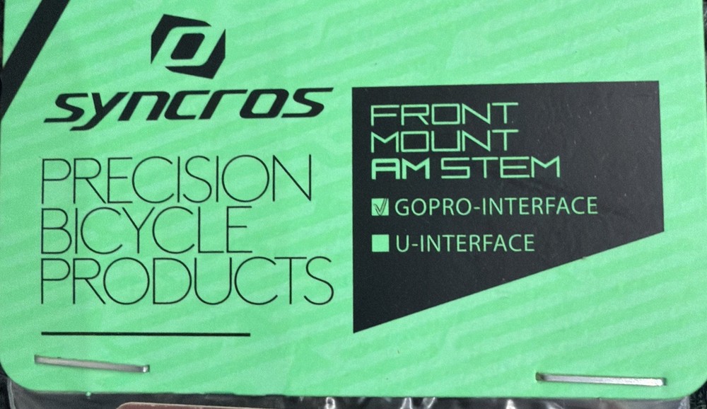 SYNCROS AM STEM GOPRO INTERFACE FRONT MOUNT