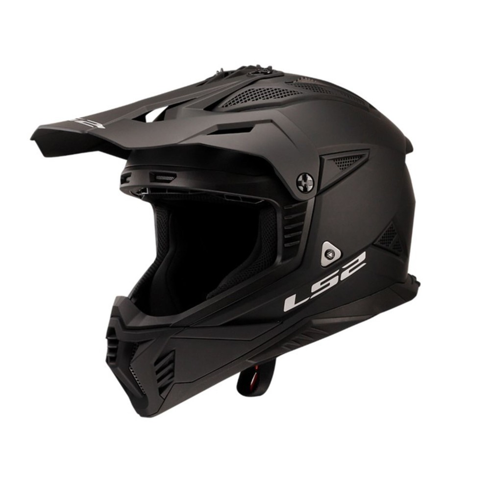 LS2 Gate II Solid Full Face MX Helmet - Matte Black - Large OPEN BOX 708-1014