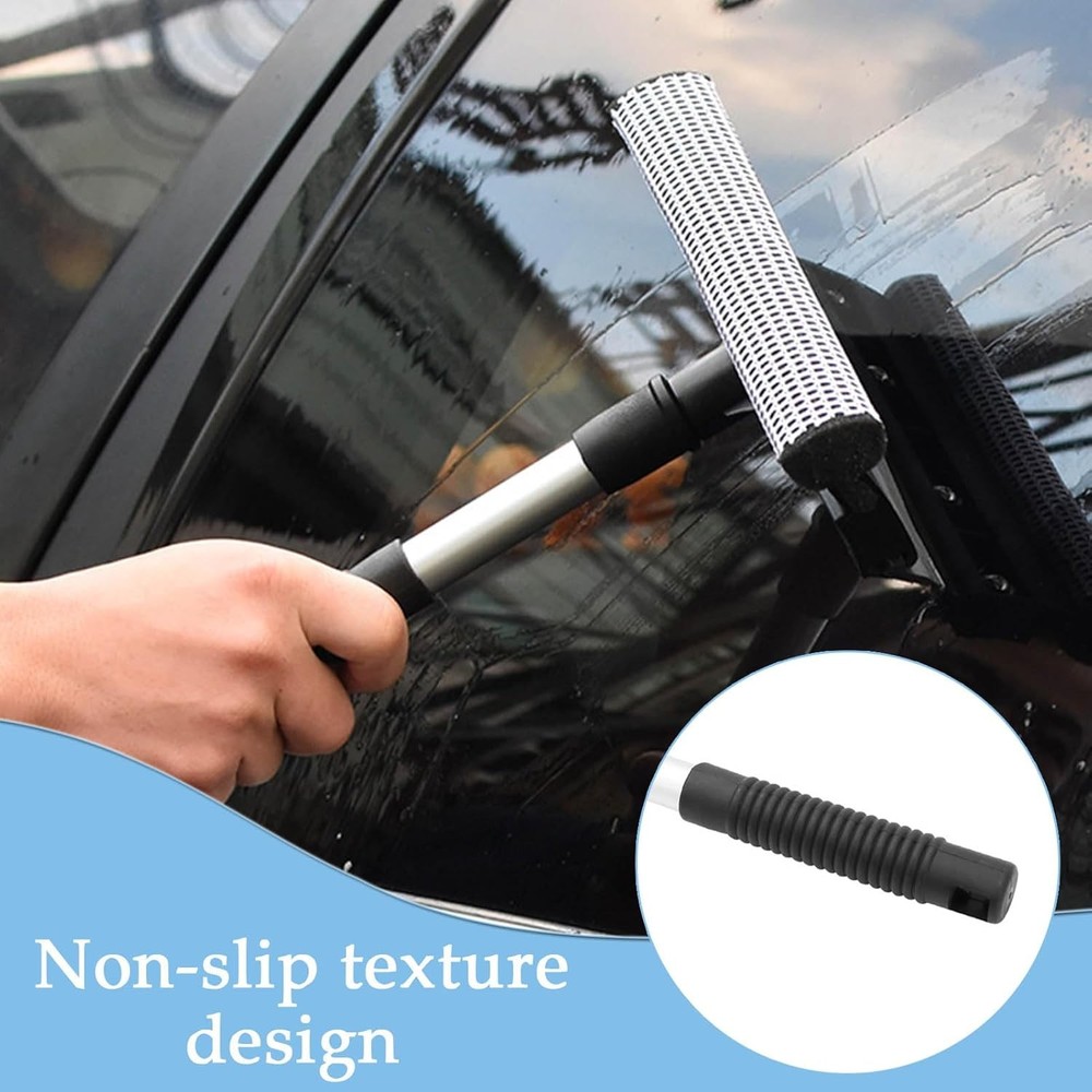 2 Pack Squeegee for Car Window Cleaning and Windshield Washing Standard Window S