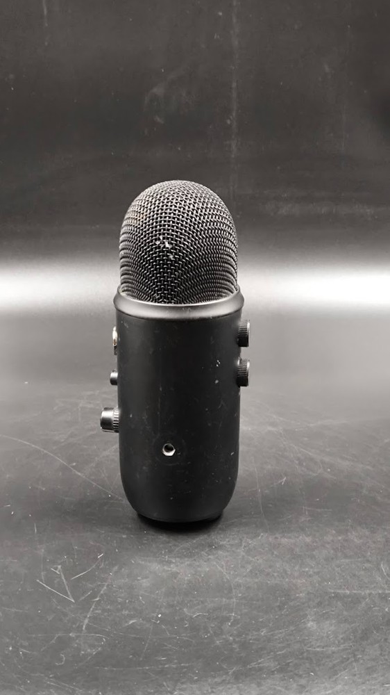Blue Yeti Microphone Used Working Black