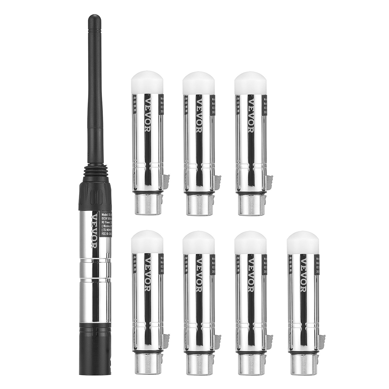 VEVOR DMX Wireless Receiver Transmitter Controller for LED Stage Light 8 PCs