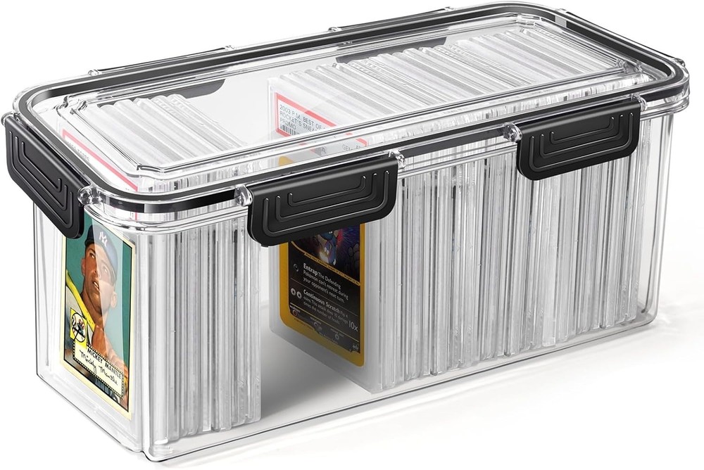 Graded Card Storage Box Holder Case Fits PSA BGS SGC Slab Stackable 1 Pack