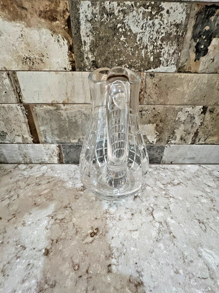 Block Crystal Ice Pitcher...NWT