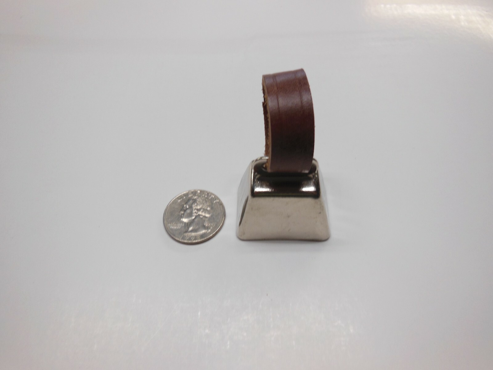 WARNER COW BELL NICKEL-PLATED SMALL BIRD DOG GROUSE