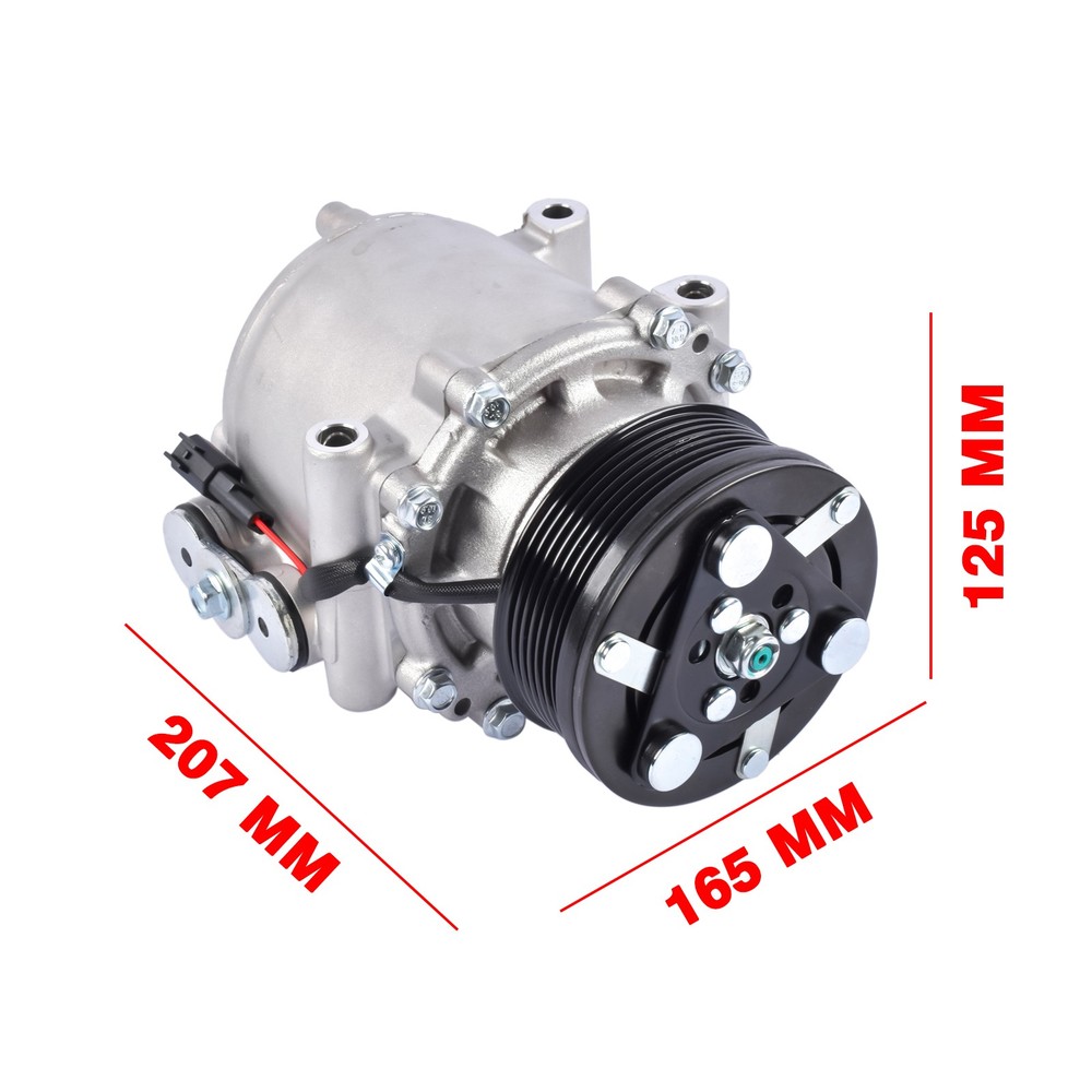 A/C Compressor Replacement for Ford E-150 E-250 E-350 E-450 Expedition Explorer
