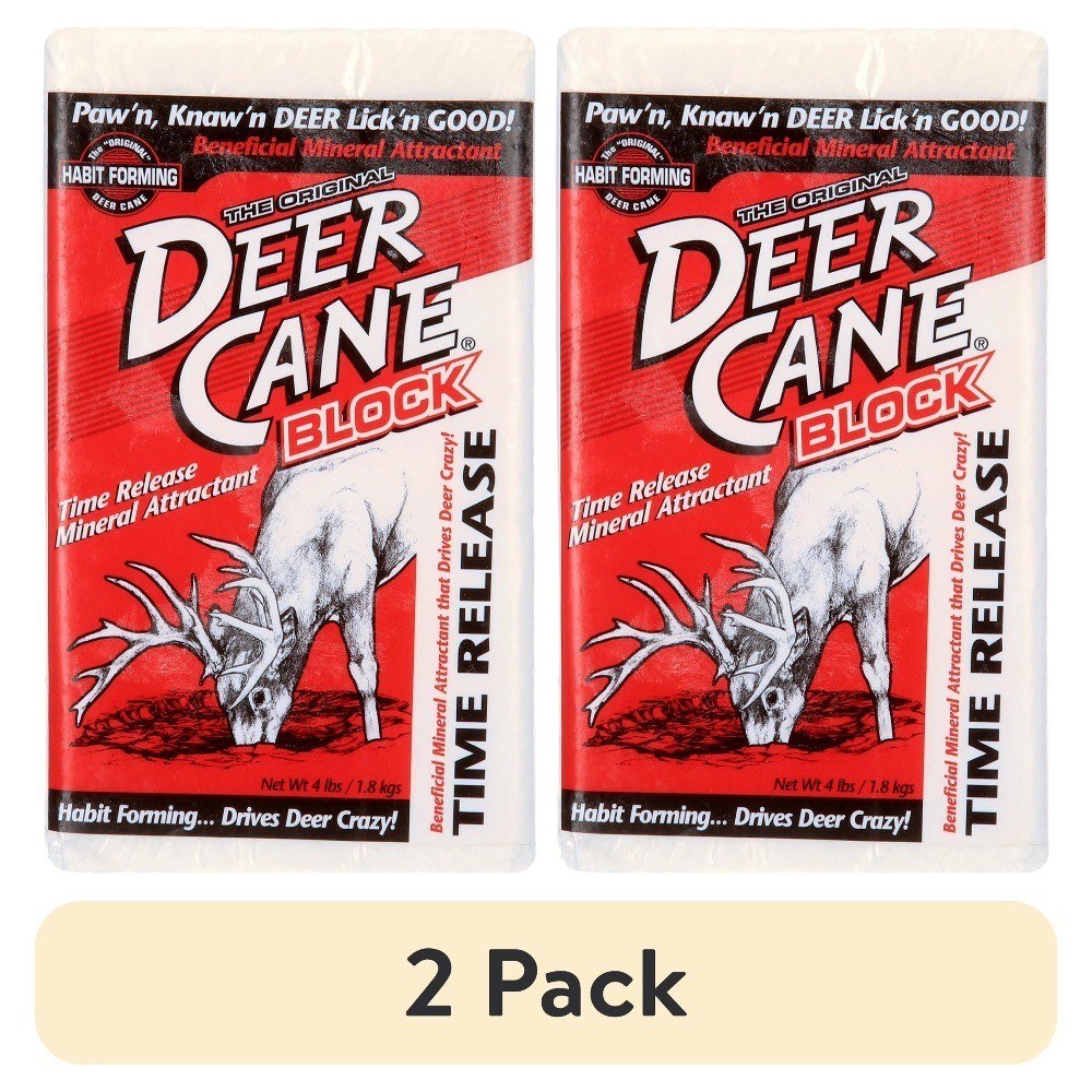 Block Deer Attractant Concentrated Supplement Fast Easy Use All Year