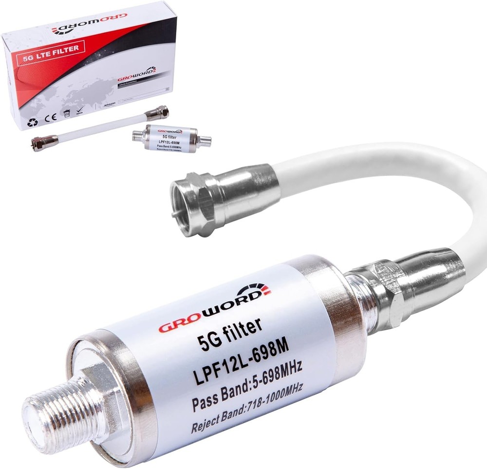 5G Filter for TV Antenna - Reduce Interference, Improve Channels