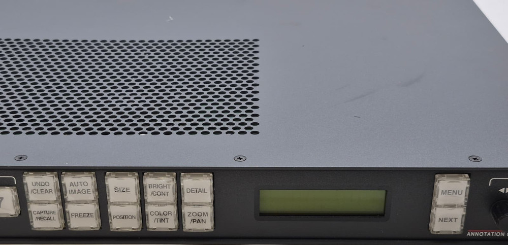 Extron Annotator Annotation Graphics Processor - Input 7 not selectable