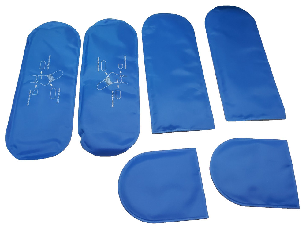SuzziPad Replacement Ice Gel Packs Socks Insert **READ