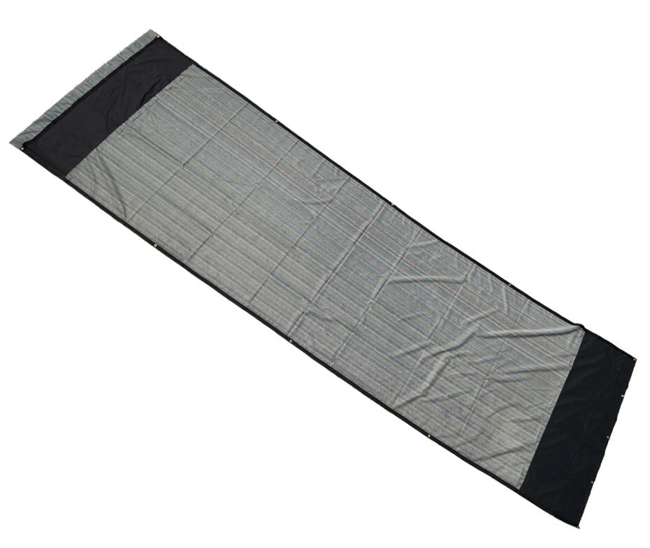 Reinforced 8' x 28' Roll Off Tarp - Heavy Duty Mesh Straight Tarp with CORDURA®