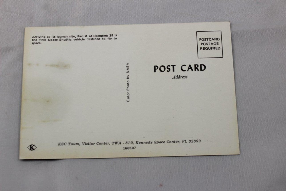 Space Shuttle Columbia First Pre Launch APRIL 1981