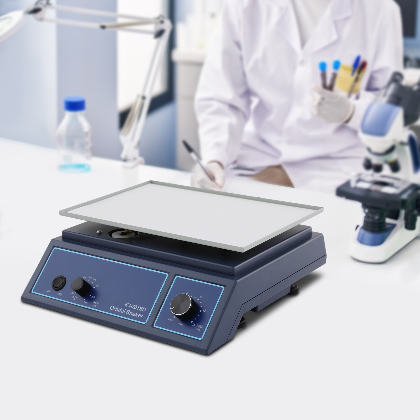 110V Adjustable Lab mixing Oscillator Orbital Shaker Horizontal Rotator Shaker