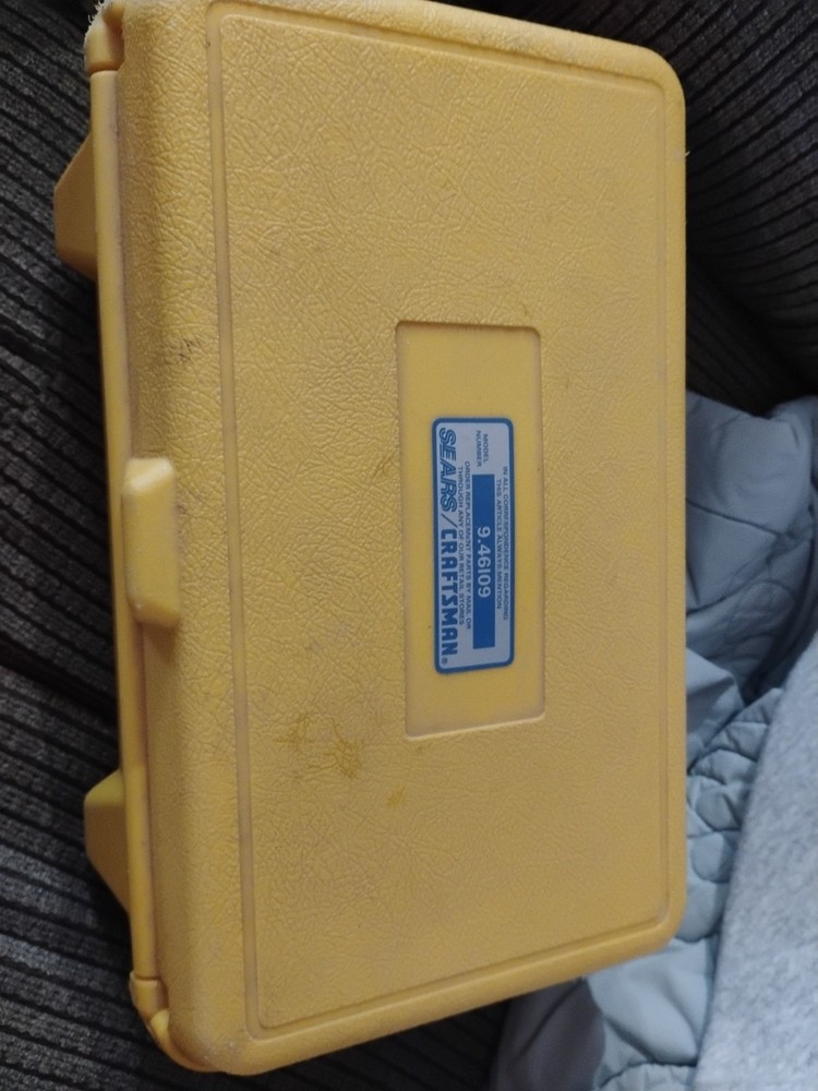Sear/Craftsman 9.46109 Surveyor Transit Level, W/ Case