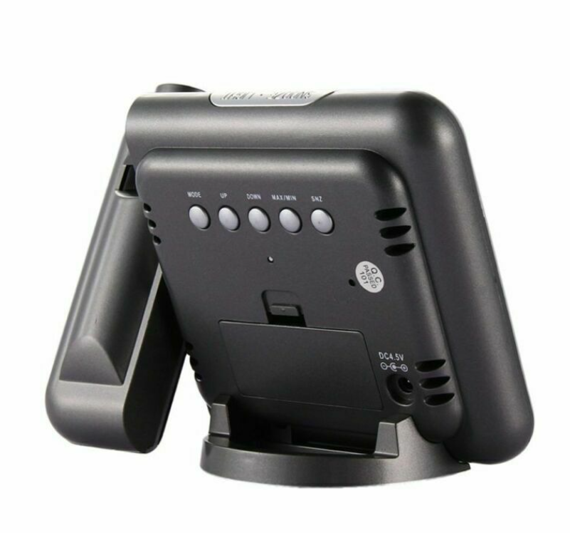 LED Digital Projection Alarm Clock Backlight snooze color Ceiling projector