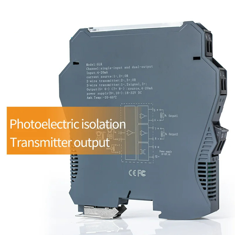 Signal Isolators 1 In-Out Analog Converter 4 20mA 0-10V 0-10V to 4-20mA DC24V