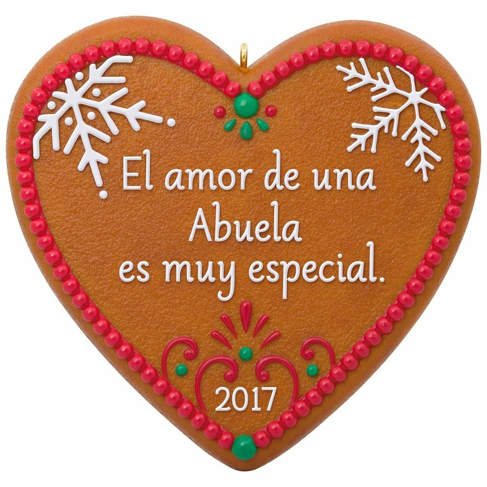 Hallmark Keepsake Ornament Amor de UNA Abuela 2017