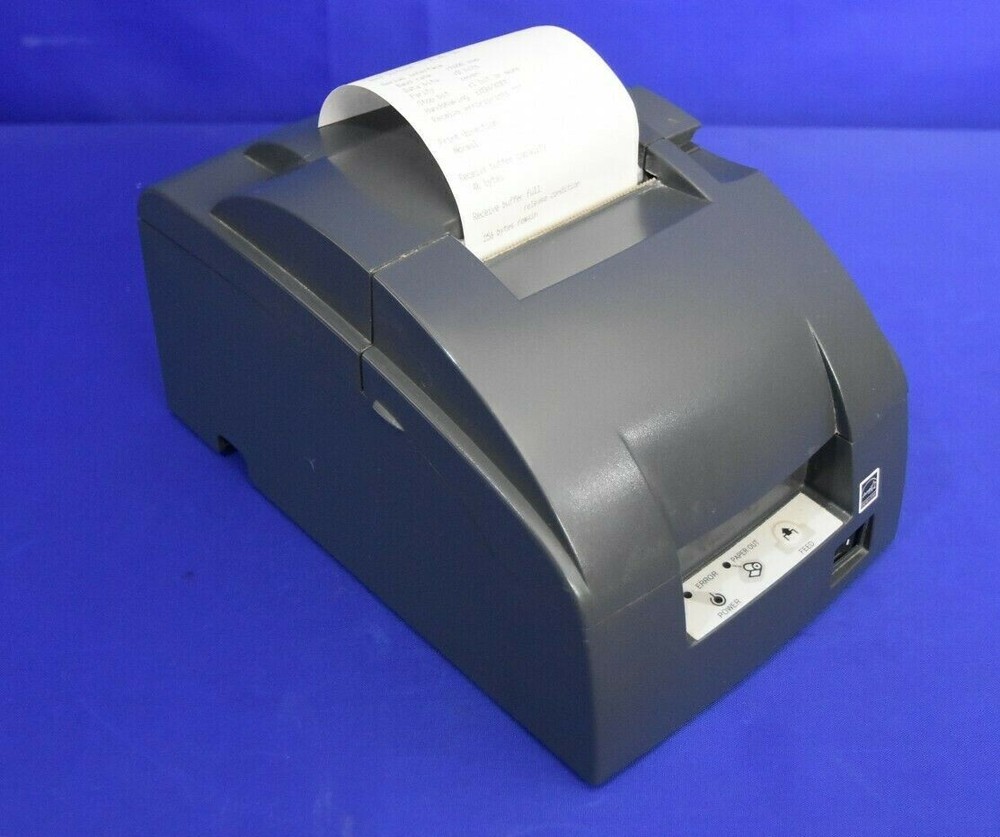 MICROS/EPSON IDN - TMU220B AUTO CUT KITCHEN PRINTER Good Used Condition